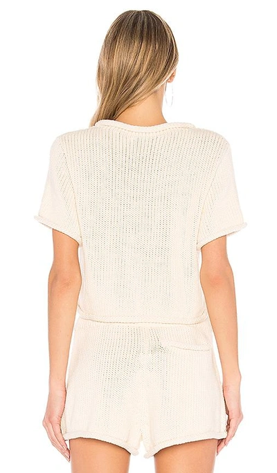 Shop Alexander Wang T Open Stitch Sweater In Ivory