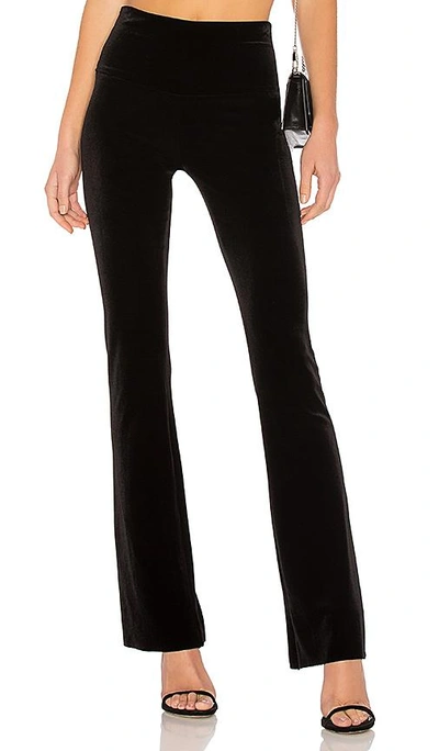 Shop Norma Kamali Boot Pant In Black