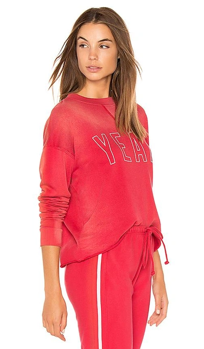 Shop Year Of Ours Team Sweatshirt In Red