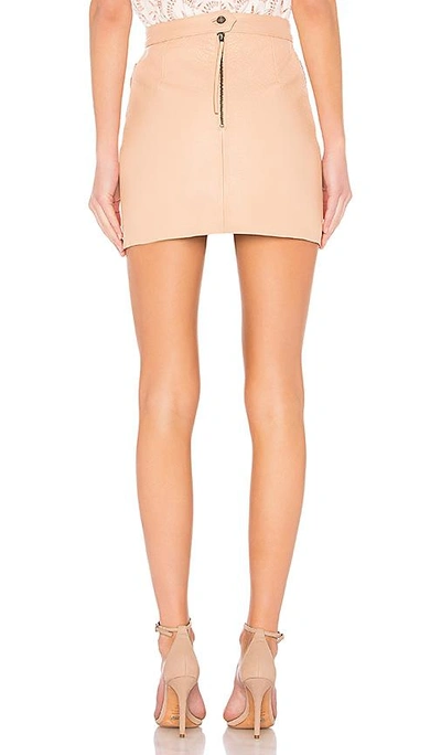 Shop Aje Shrimpton Mini Skirt In Blush