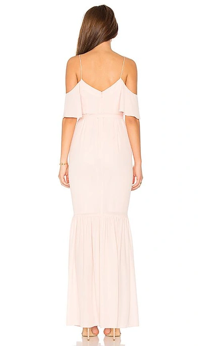 Shop Likely X Revolve Emmy Bridesmaid Gown In Seashell Pink