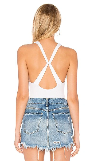 Shop Free People Up And Around Bodysuit In White