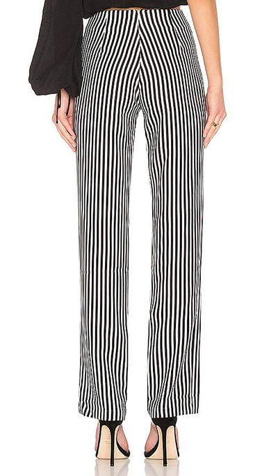 Shop Lovers & Friends X Revolve Arya Pant In Black & White Stripe