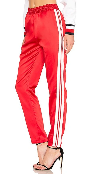 Shop Lovers & Friends Tailored Track Trouser In Red