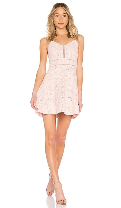 Shop Joa J.o.a. Sleeveless Mono Dress In Pink. In Pink Lace