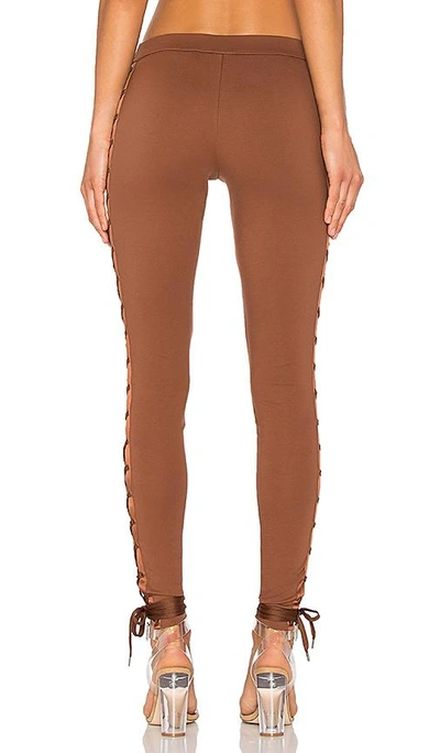 Shop Fenty X Puma Lacing Legging In Brown