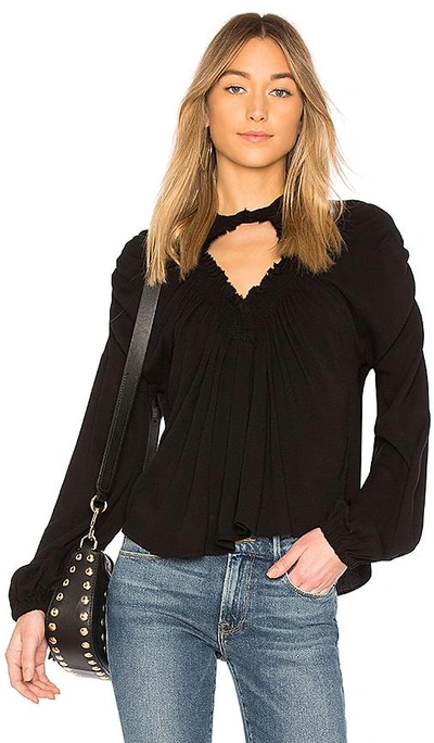 Shop Rachel Comey Siphon Top In Black