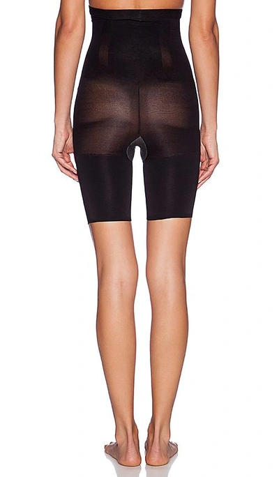 Shop Spanx Everyday Shaping High-waisted Short In Black