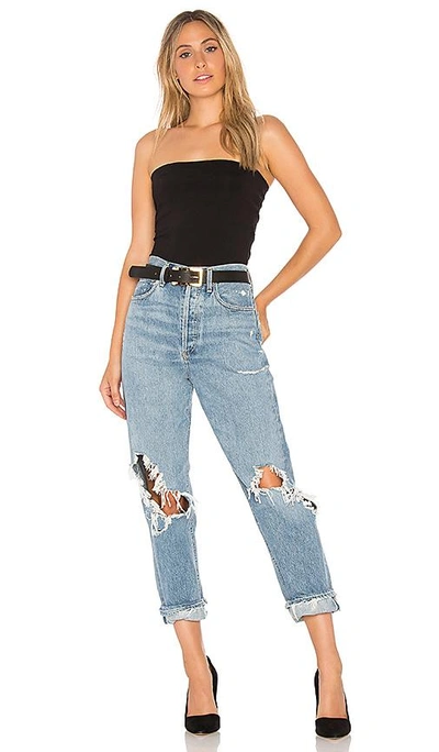 Susana Monaco Strapless Tube Top In Black
