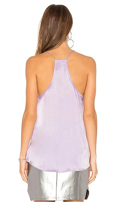Shop Cami Nyc The Racer Charmeuse Cami In Lavender