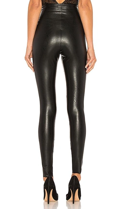 Shop Commando Perfect Control Faux Leather Legging In Black