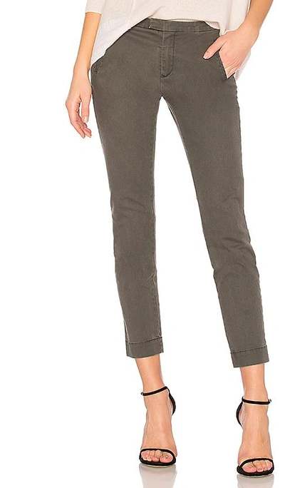 Shop Atm Anthony Thomas Melillo Enzyme Wash Slim Pant In Green