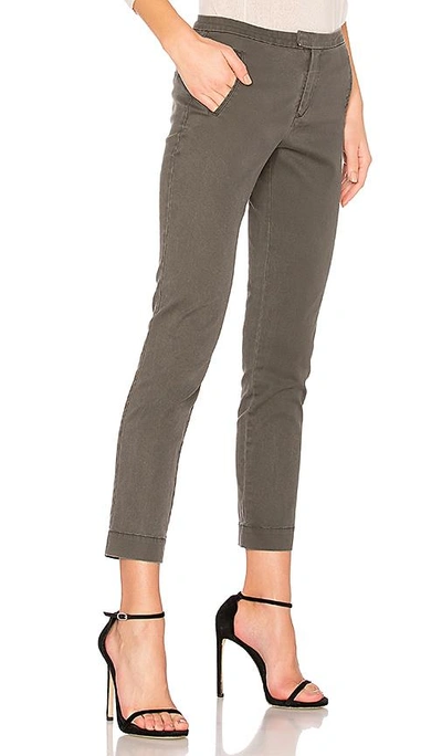 Shop Atm Anthony Thomas Melillo Enzyme Wash Slim Pant In Green