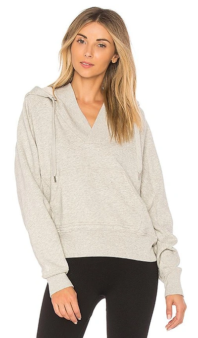 Shop Free People Movement Good Luck Hoodie In Light Gray
