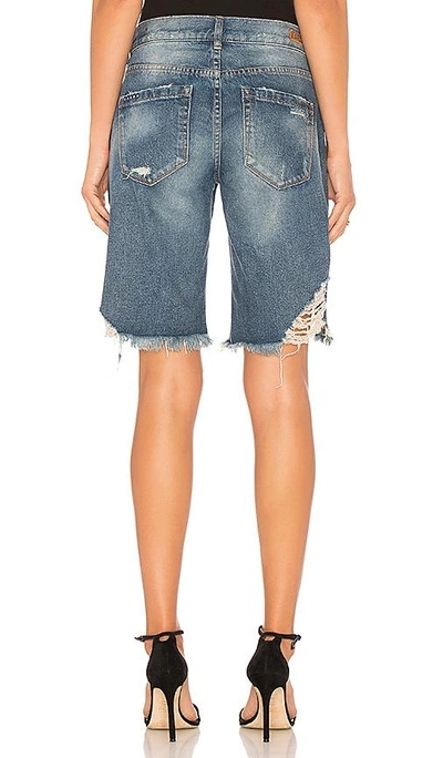 Shop Blanknyc Poster Child Short In Blue