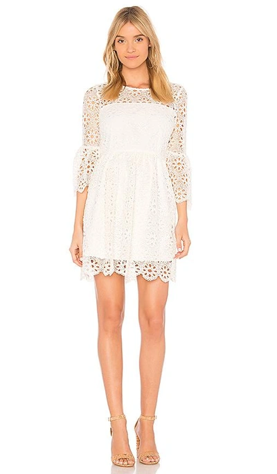 Shop Bb Dakota Jack By  Lauper Dress In Off White