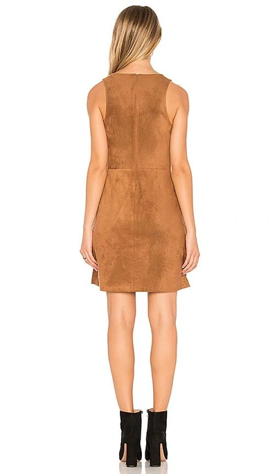 Shop Cupcakes And Cashmere Savi Dress In Brown