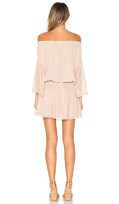 Shop Flannel Australia Montreaux Dress In Blush
