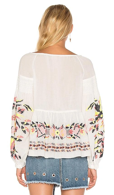 Shop Tanya Taylor Clemence Top In White