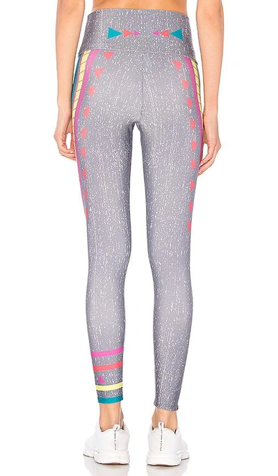 Shop Onzie Graphic High Rise Legging In Gray