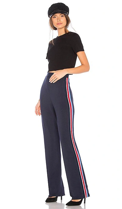 Shop Stateside State Track Sweatpant In Blue
