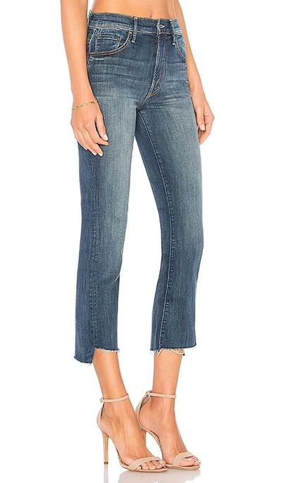 Shop Mother Insider Crop Step Fray In Not Rough Enough