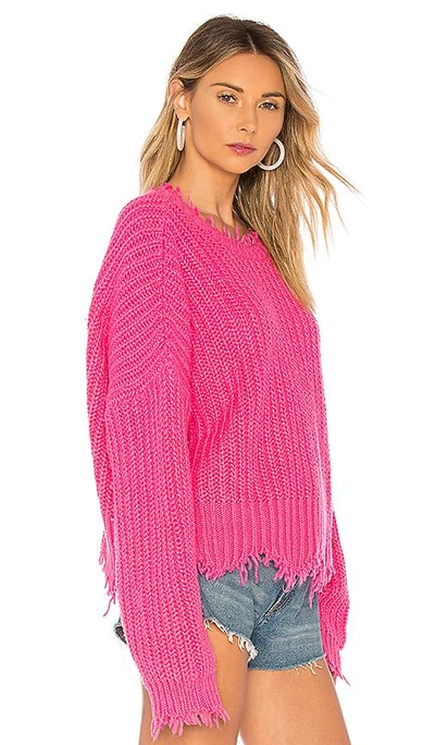 Shop Wildfox X Revolve Palmetto Sweater In Fuchsia