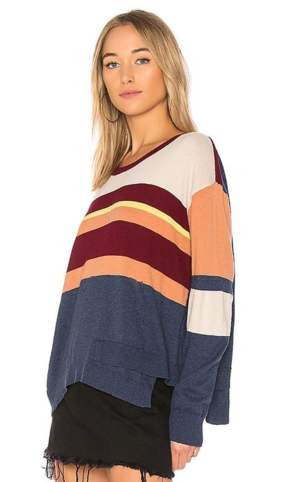 Shop Wilt Slouchy Shifted Sweater In Blue