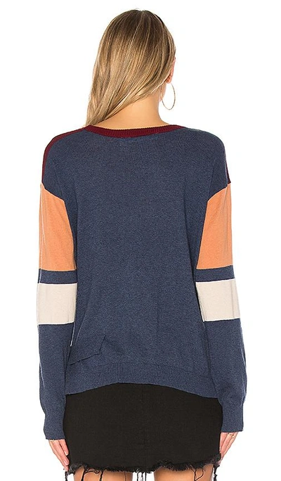 Shop Wilt Slouchy Shifted Sweater In Blue