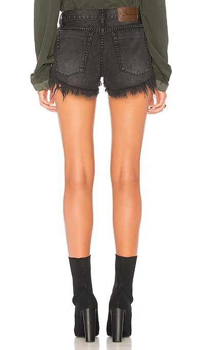 Shop One Teaspoon Bonitas Short In Black Anchor