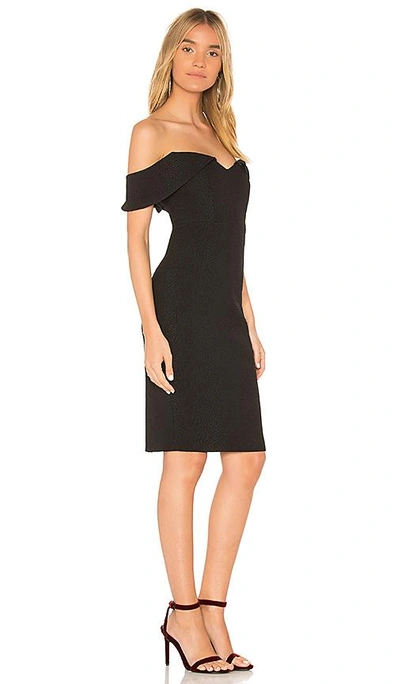 Shop Bardot Eva Snake Dress In Black