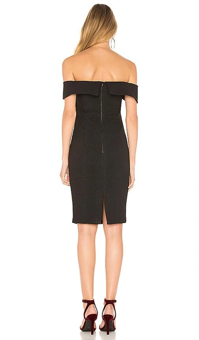 Shop Bardot Eva Snake Dress In Black