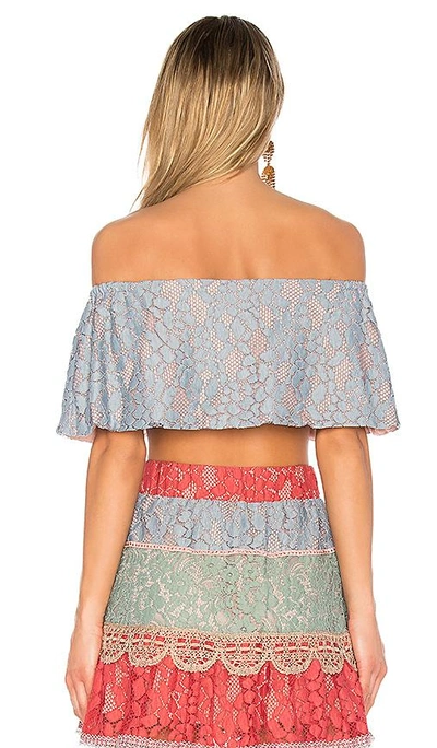 Shop Alexis Taza Top In Blue