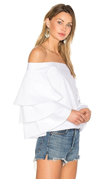 Shop Endless Rose Tiered Top In White
