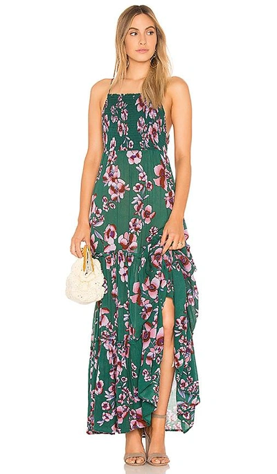 Shop Free People Garden Party Maxi Dress In Green