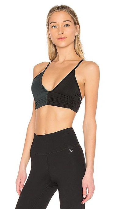 Shop Body Language Scrunchy Sports Bra In Black