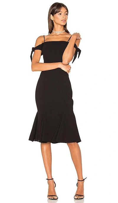 Shop Bailey44 Solid Ipanema Dress In Black