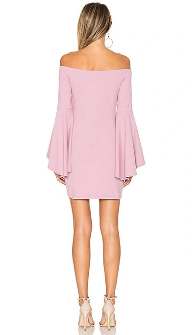 Shop Susana Monaco Off Shoulder Dress In Pink
