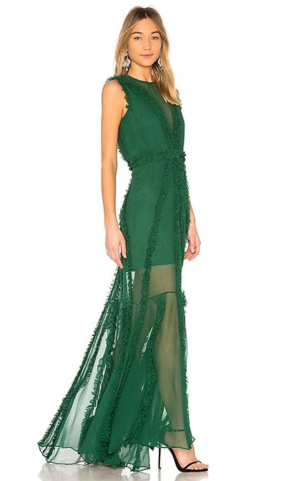 Shop Alexis X Revolve Malaya Gown In Green