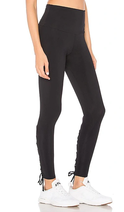 Shop Onzie Laced Up Legging In Black