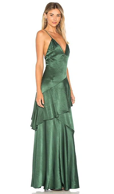 Shop Lovers & Friends Coralie Dress In Emerald