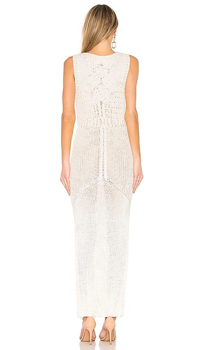 Shop Ayni Paitina Cable Dress In White