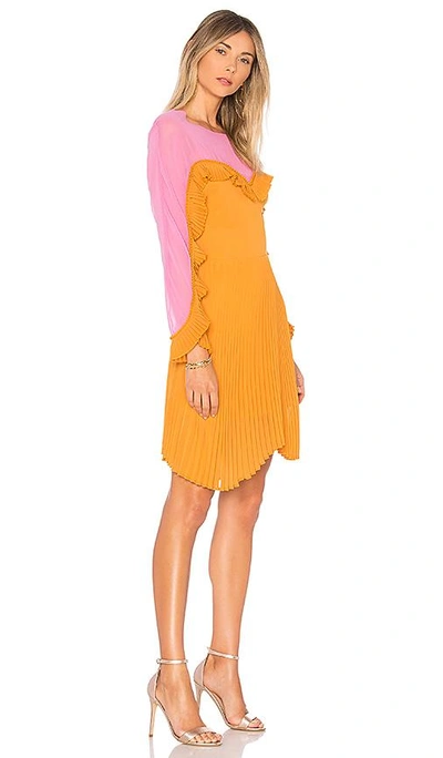 Shop Delfi Katia Dress In Orange