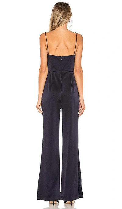 Shop Misha Collection Cindy Pantsuit In Navy