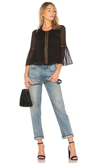 Shop Tularosa Jaylen Blouse In Black