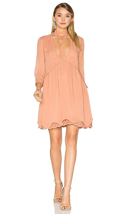 Shop Maria Stanley Madison Dress In Blush