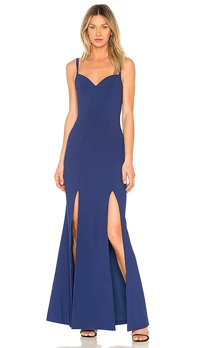 Shop Likely Alameda Gown In Blueprint
