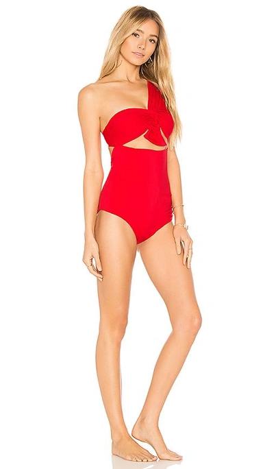 Shop Marysia Venice One Piece In Red