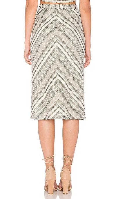 Shop Majorelle X Revolve Crystalline Skirt In Cream