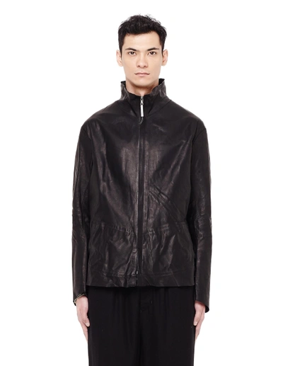 Shop Isaac Sellam Leather Jacket In Black